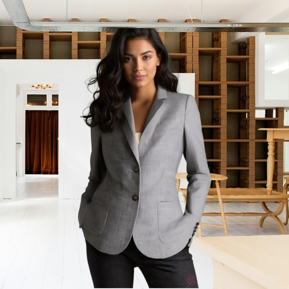 Talula Women's Gray Blazer Size 4 NWOT